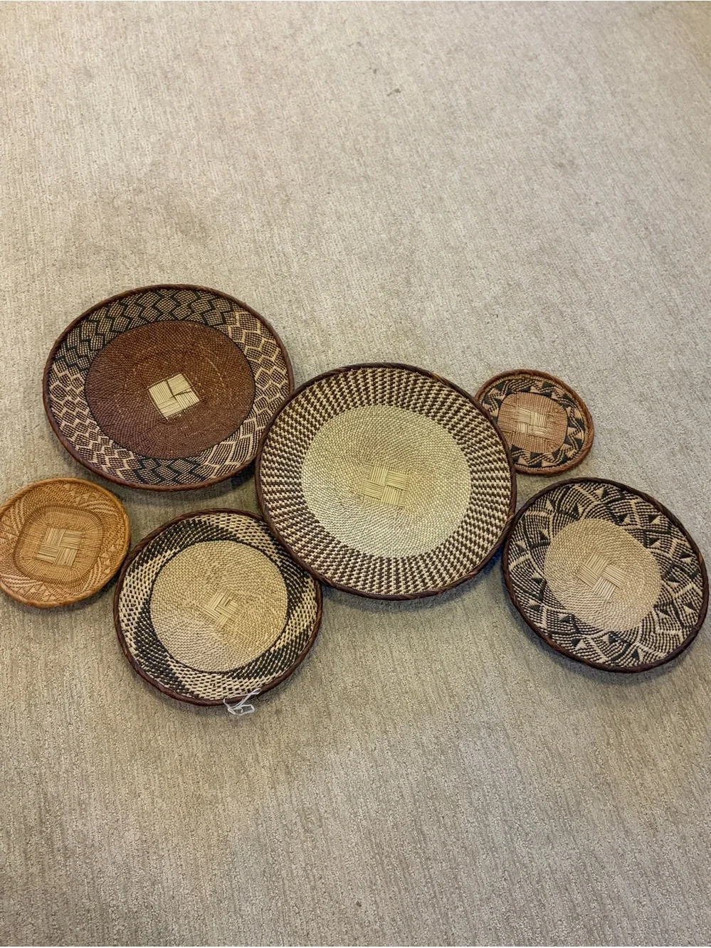NEW Africa Woven Basket. Made by the Binga people of Zambia/Zimbabwe